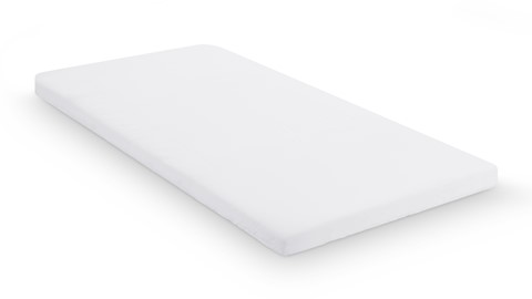 Hoeslaken B Bright Percale topper, wit