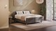 Boxspring Flow, dark grey