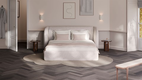 Bed Cove - Wool look, off white