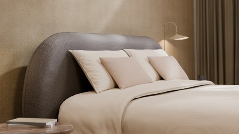 Boxspring Flow met Kårlsson Excellence matras, dark grey