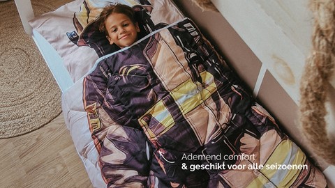 HappyBed (Kids) Brandweer - dekbed zonder overtrek