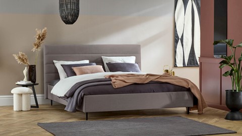 Bed Zircon, taupe