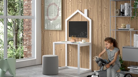 Bureau Dallas, wit