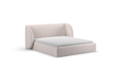 Bed Cove - Wool look, off white