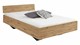 Bed Lex met hoofdbord, artisan eiken