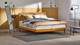 Boxspring Viggo vlak met Silver Pocket Deluxe Foam matras, adore goud