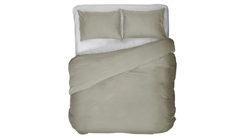 Dekbedovertrek Sophia, olijfgroen