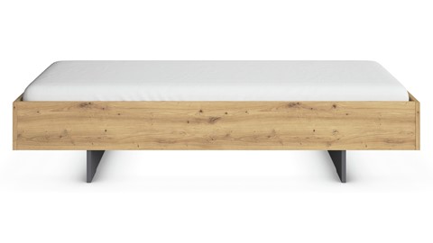 Bed Lex, artisan eiken