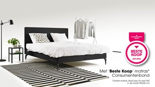 Boxspring Cisano met Easy Pocket 300 matras