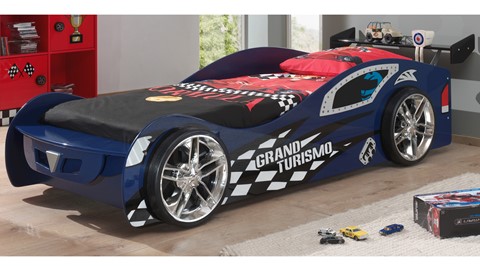 Bed Grand Turismo, blauw