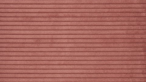 Boxspring Quartz vlak met gestoffeerd matras, old pink