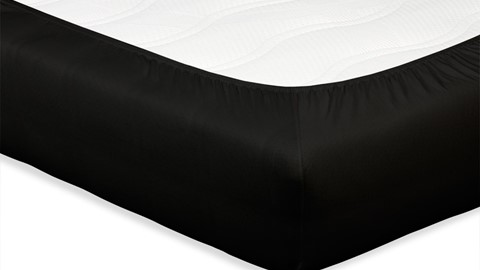 Hoeslaken Beter Bed Select Jersey, zwart