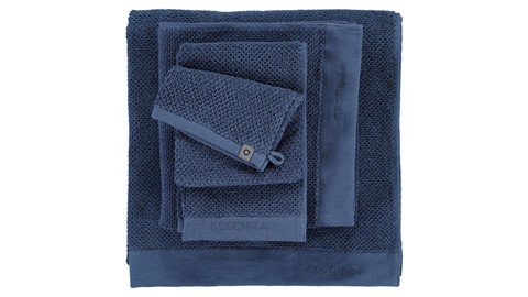 Handdoek Connect Organic Uni, blauw