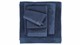 Handdoek Connect Organic Uni, blauw