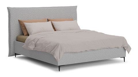 Opbergbed Morgan - Linen touch, light grey