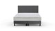 Box Ambra met Silver Pocket Deluxe Foam matras