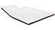 M line Cool Motion splittopper - soft, wit/blauw