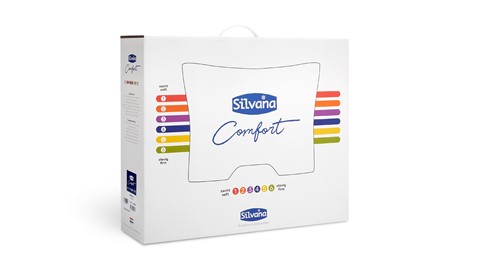 Hoofdkussen Silvana Comfort Blauw