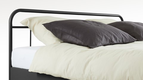 Bed Alex 2-persoons, zwart