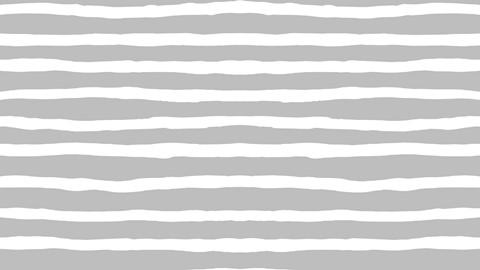 Dekbedovertrek Brush Stripe, light grey