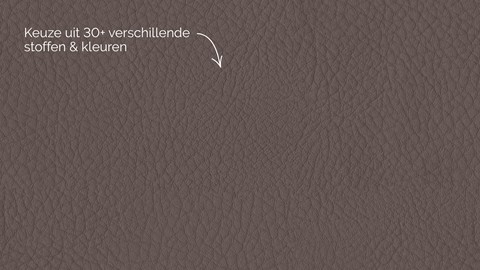 Opbergboxspring Jade - Matte leather, taupe