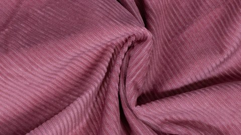 HappyBed Corduroy - kussensloop (set van 2 stuks), dusty rose
