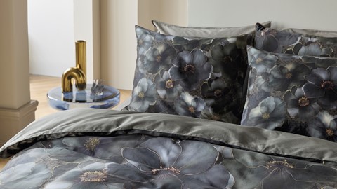 Dekbedovertrek Decorum, grijs groen