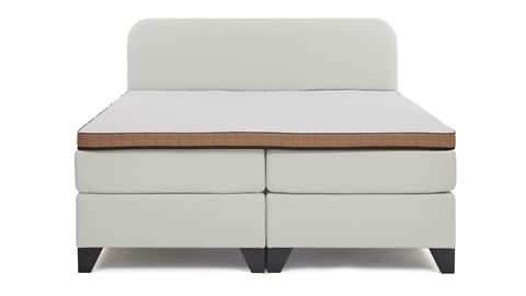 Hotelboxspring Essential met topper Comfort, white