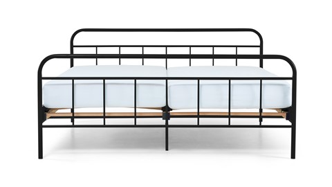 Bed Alex 2-persoons, zwart