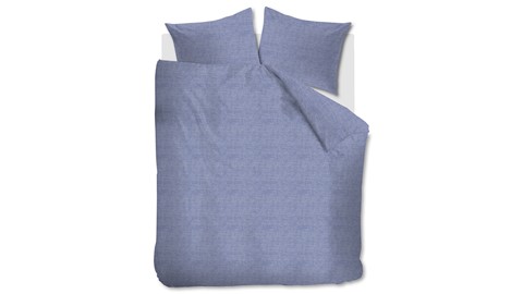 Dekbedovertrek Edo, indigo blue