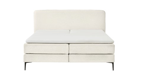 Boxspring Quartz vlak met gestoffeerd matras, rpes 01