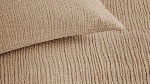 Dekbedovertrek Mist, light brown