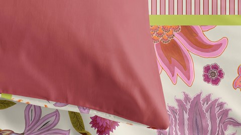 Dekbedovertrek Kensi, multicolour