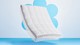 Hoeslaken Cloudpillo Soft topper, wit