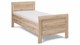 Bed Elba, licht eiken