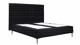 Boxspring Jade vlak zonder matras, black