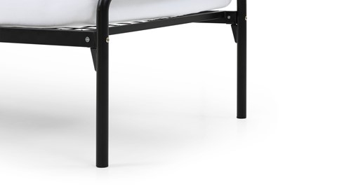 Bovenbed Doppia, zwart