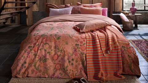 Dekbedovertrek Coco Flower, coral