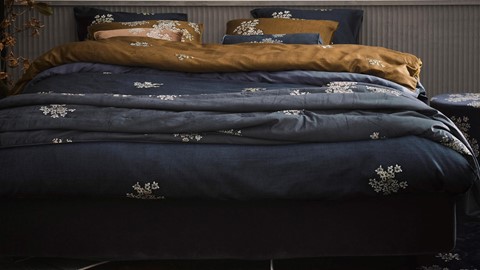 Sprei Lauren, blauw