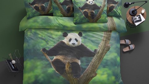 dekbedovertrek Panda | Beter België