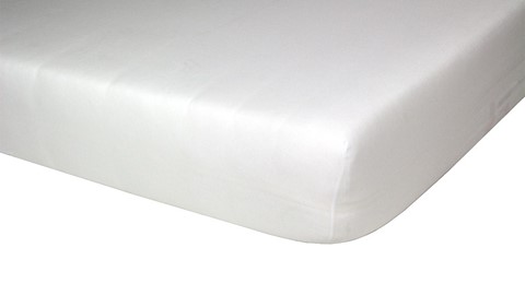 Hoeslaken Zenzo voor Matras, wit