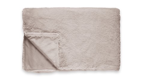 Sierkussen Fluffy, zand