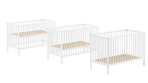 Babyledikant Dino 60x120, wit