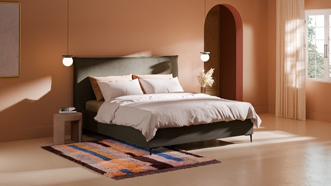 Opbergbed Morgan - Pure touch, turtle