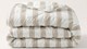 HappyBed Stripes Melange - dekbed zonder overtrek, beige+wit