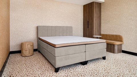 Hotelboxspring Suite met topper Comfort, shell