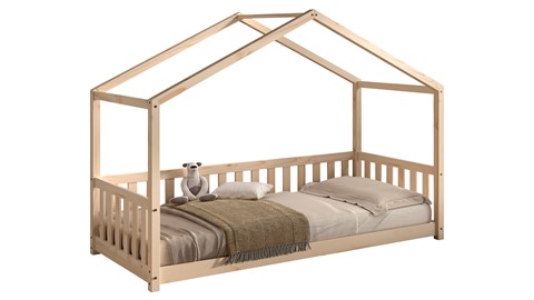Kajuitbed Dallas als huis, natuur