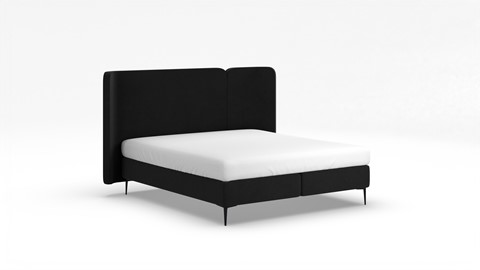 Boxspring Mesa met Kårlsson Excellence medium matras, grey