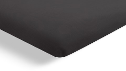 Hoeslaken topmatras Premium percale, antraciet