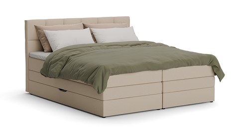 Opbergboxspring Jade - Bold touch, natural
